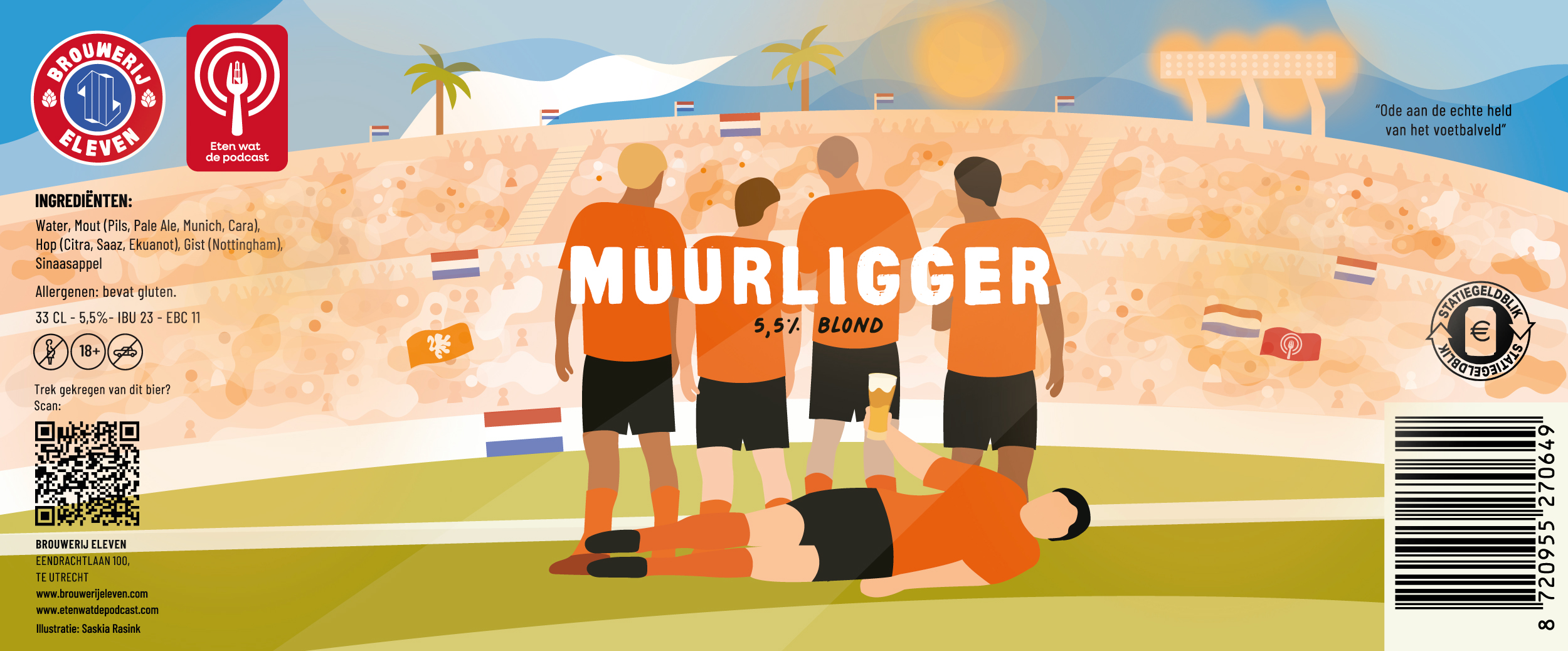 11-tal Muurliggers: het WK-bier - Afbeelding 3